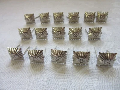 16 Sterne für Schulterklappen Deutsche Reichsbahn DDR - Bild 1 von 2