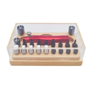 Removedor de destornillador de reloj mango de acero inoxidable herramienta de extracción de tubo de corona de reloj b - Imagen 1 de 11