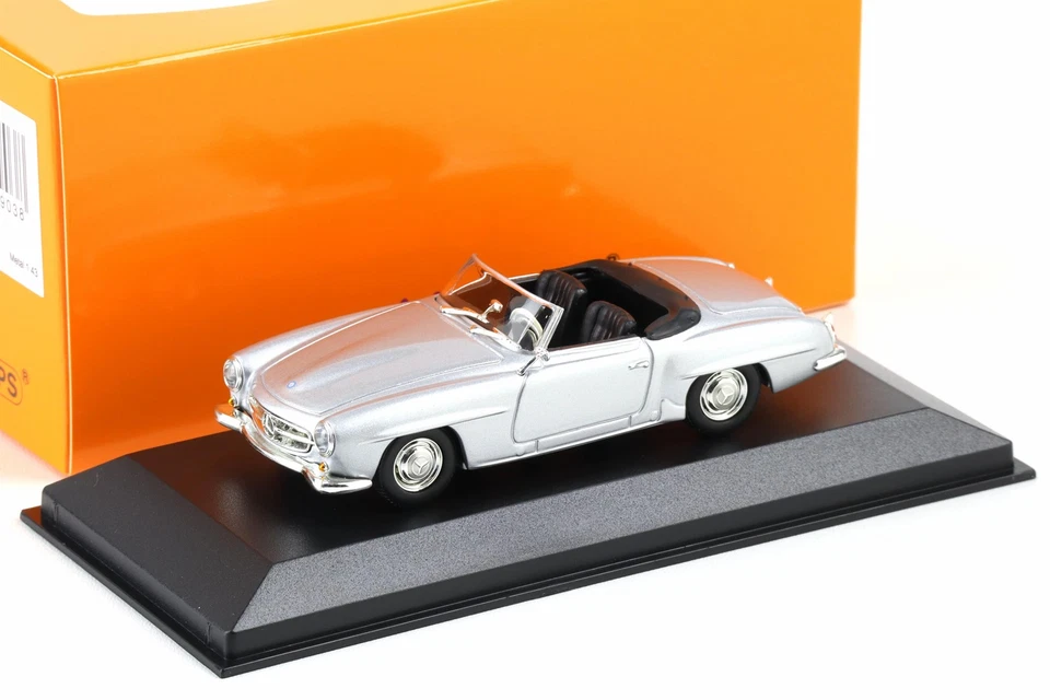 Minichamps 1 43 Mercedes 190 SL W121 1955 (silver) 'maxichamps Collection'