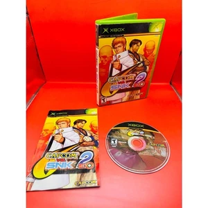 Capcom vs. SNK 2: EO - Microsoft Xbox - CIB Complete w/ Manual 2003 TESTED - Picture 1 of 2