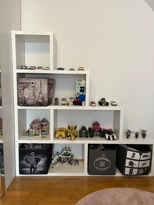 Stufenregal weiß ähnlich Kallax Treppenregal - Bild 1 von 3