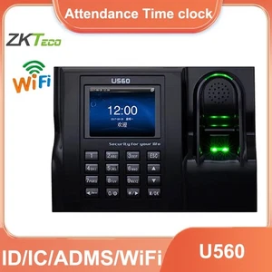 ZKTeco U560 ID/IC/ADMS/WIFI Software Webserver Records Employee Time Attendance - Picture 1 of 4