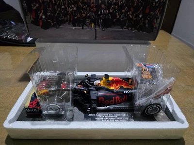 Minichamps Max Verstappen Red Bull RB16 Winner Abu Dhabi GP 2020 365 Of 500 1:18 - Immagine 1 di 4