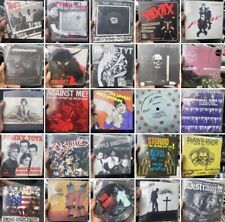 Lot Of 20+ Hardcore Punk 45s / Picture Sleeves / Locusts / Against Me / Blood