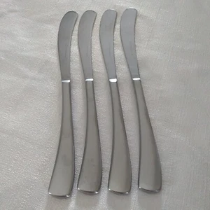 4 Cuchillos de Cena Studio William LARCH SATIN Acero Inoxidable China 9 3/8" - Imagen 1 de 8