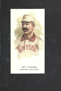 CSP Allen & Ginter's mini 1887 reprint Buck Ewing card, New York Giants HOF
