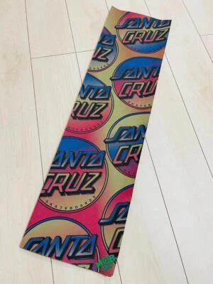 SANTA CRUZ MOB GRIP Cinta de tabla de skate con logotipo artículo sin usar importado de Japón Foto 1 de 2