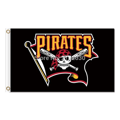 Pittsburgh Pirates Flag 3x5ft Banner Polyester Baseball WorldSeries pirates013 Cover