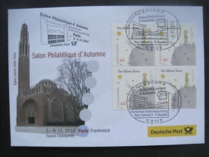 Federazione Minr. 3104 Blocco da Quattro Messebeleg -salon Philatelique Pari2015 - Picture 1 of 1