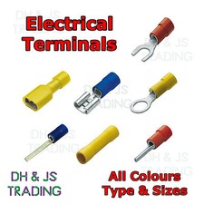 insulated crimp terminals alle spaten butt blade pin gabelring klemmverbinder