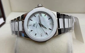 Watch Ceramic Stainless Steel 6 Diamonds 1 11/32in Richter & Söhne RSLS-199724 - Picture 1 of 4