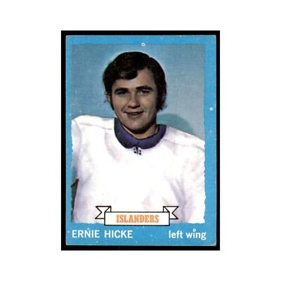 Ernie Hicke 1973 Topps #18 Hockey Cards Hockey Card EX - Image 1 of 3