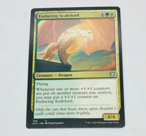 Enduring Scalelord 149 Magic The Gathering Trading Card MTG Tc7 - Picture 1 of 2
