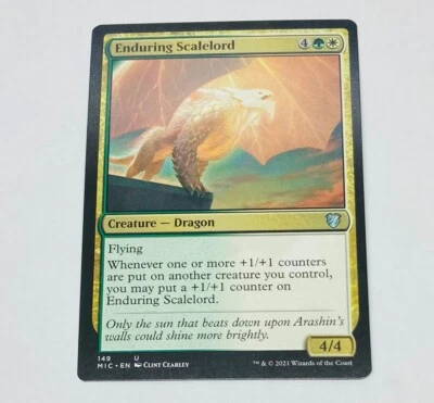 Enduring Scalelord 149 Magic The Gathering Trading Card MTG Tc7 - Image 1 of 2