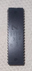 Vintage Z84 CPU - Modell: Z84C2004PSC (Z80 PIO) 20MHz DIP40 Zilog - Foto 1 di 1
