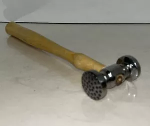 DOT & LINE HAMMER TEXTURING Textured Circle Metal Forming Former 10-1/2" Length - Picture 1 of 8
