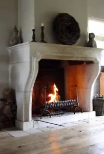 Kamin Kaminumrandung Kaminverkleidung Kaminfassade Kaminmaske Kamin-Rahmen 1100 - Bild 1 von 9