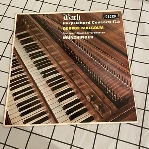 DECCA SXL 6101 BACH HARPSICHORD CONCERTI NOS 1 & 2 / MUNCHINGER : VG LP - Foto 1 di 4