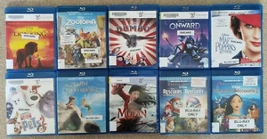 Disney/Pixar/Illumination Blu Ray Lot with 10 Movies - Picture 1 of 1
