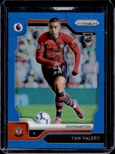 2019-20 Prizm Premier League Yan Valery Blue Prizm Rookie Card RC #060/199