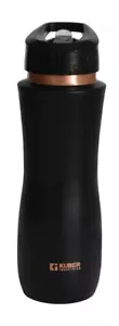 750ml Copper Water Bottle with Sipper |Added Health Benefits of Copper| Black - Picture 1 of 1