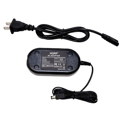 Adaptador de CA HQRP para JVC Everio GR-D350U GR-D350US GR-D360E GR-D370 GR-D370U Foto 1 de 4