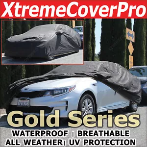 Cubierta de coche impermeable con bolsillo espejo negro para Kia Rio 2019 2021 2022 sedán - Imagen 1 de 12