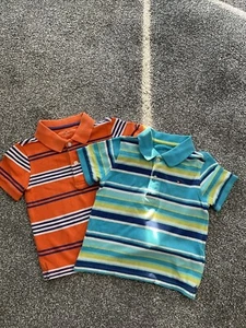 Tommy Hilfiger Striped polo Shirts Size 3yrs X 2, Nice Condition - Picture 1 of 5
