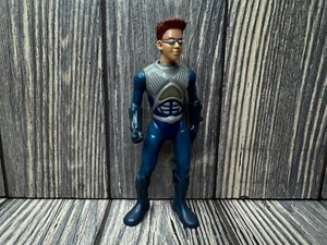 McDonald's SHARK BOY Figure 2005 Miramax Blue Silver Glasses 5" - Picture 1 of 6