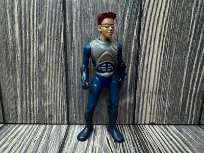 Figura McDonald's Shark Boy 2005 Miramax azul plata vasos 5" Foto 1 de 4
