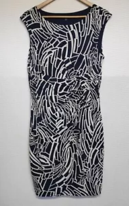 AS NEW Stretch Print Dress LIZ JORDAN Size 12 Gorgeous - Picture 1 of 4