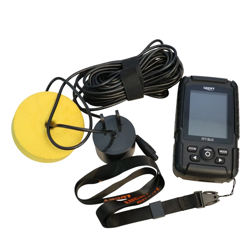 LUCKY FF718LiC Portable Fish Finder Monitor 2in1 Dual Sonar328ft/100m Detection - Image 1 of 4