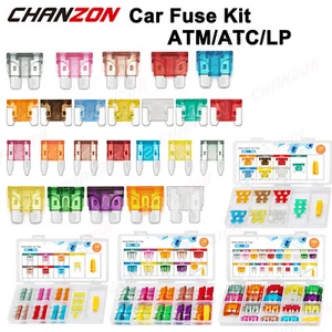 50/90pcs Car Auto Blade Fuse Kit LP Mini Micro ATC ATO ATM Assortment Set - Picture 1 of 16