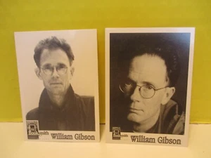 Booksmith Author Trading Cards set of two WILLIAM GIBSON #s 333 + 573 - Picture 1 of 7