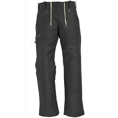 FHB Zunfthose ENNO Zwirn-Doppel-Pilot ohne Schlag 20 schwarz Zunft-Hose 70083