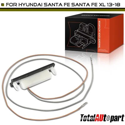New Trunk Lock Actuator for Hyundai Santa Fe Santa Fe XL 2013-2018 Rear Tailgate - Imagem 1 de 4