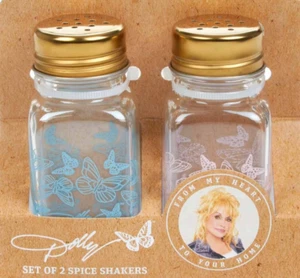 (Set of 2) Dolly Parton 'Dolly's Home Collection' Spice Shakers/Salt and Pepper - Picture 1 of 2