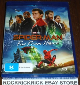 SPIDER-MAN FAR FROM HOME BLU-RAY SAMUEL L. JACKSON, JAKE GYLLENHAAL NEW SEALED - Picture 1 of 2