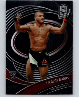2021 Panini MMA Chronicles  Spectra #281 Gilbert Burns   V85499 - Image 1 of 2