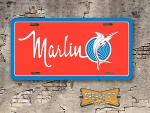 AMC American Motors Marlin Novelty License Plate - Picture 1 of 1