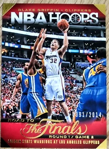 2014-15 Panini NBA Hoops Round 1 /2014 The Finals #25 Blake Griffin - Clippers - Picture 1 of 2