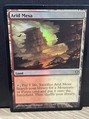 Arid Mesa FOIL, Zendikar MTG LP Magic: The Gathering Free Ship - Image 1 of 2
