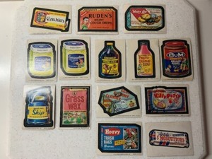 Wacky Packages | 14 from the 9th and 10th Series - Good / Fair Condition