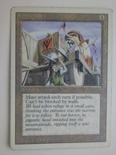 MTG Magic the Gathering English Juggernaut 1994 Revised 3rd Edition LP