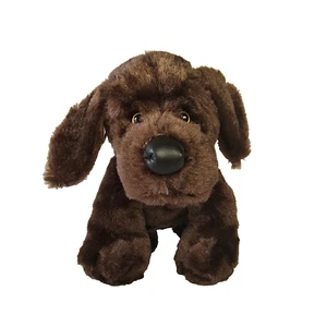 Ganz Webkinz Chocolate Laboratorio Perro Peluche 8" Peluche Marrón Cachorro Sin Código - Imagen 1 de 19