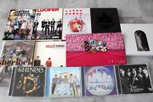 SET x11 SHINee Japan Korea CD Taemin Act2 Sherlock Dazzling girl NO PHOTOCARD - Picture 1 of 9