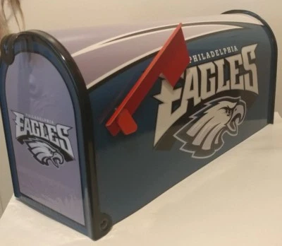 NFL PHILADELPHIA EAGLES CUSTOM MAiLBOX~JERSEYS~HATS~HELMETS - Image 1 of 3