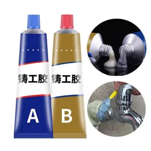 Metal Repair Paste Glues Industrial Heat Resistance Cold Weld Auto Adhesive Gel - Picture 1 of 9