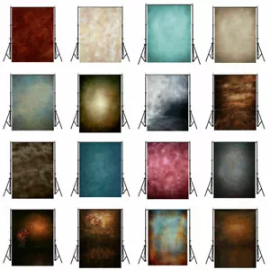 Vintage Plank/Tie Dye/Flower Photography Background Studio Photo Backdrop Props - Picture 1 of 43