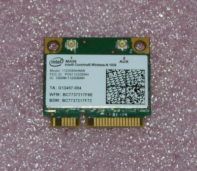 Intel Centrino Wireless-N 1030 11230BNHMW WLAN WiFi 802.11n PCI-E Medion Erazer - Bild 1 von 2
